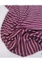 Burgundy White Camisole Knitted Fabric Flexible Soft Wrap-Around Bodywear & Blouse Length: 100cm - 6