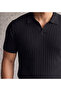 Polo Collar Men's Knitwear T-Shirt Regular Full Fit Open Collar - 2