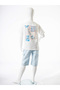 Bagged Boys' Summer 2-Piece Top and Bottom Set 8-14 Years 4161 - 6