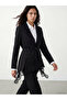 Two Mt Shop Quality Lcw Modest Black Plain Standard & Regular Women's Blazer Jacket