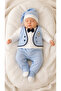 Little Man 5-Piece Newborn Hospital Discharge Set with Bow Tie – Blue/0-3 Months