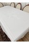 Elegance Series Premium Quality Stain-Resistant, Liquid-Proof Tablecloth 160X220 White - 3