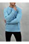 Oversized Sweater with Thick Line Detail - 2