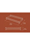 Decorative Plexiglass Tray – Presentation Tray with Gold and Silver Metal Details - 7