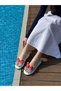 White Skin (James) Zebra Butterfly Detail Women's Sandals - 2