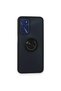 Oppo A16 Case with Camera Protection, Ring Holder, Magnetic Stand, Frosted Back Cover