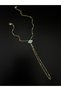 Gold Color Steel Waterway Chain Shahmeran Anti-Tarnish Bracelet - 4