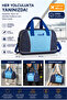 Travel Duffel Bag Cabin Size 45X30X20 cm Unisex Hand and Shoulder Bag Civit 1524 - 4