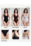Dantel Detaylı Bodysuit Bluz - 5