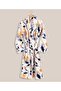 100% Cotton Women's Bathrobe Digital Printed Shawl Collar 360 G/M² |   Soft Absorbent Cotton Bathrobe Gift Bathrobe S/M L/Xl - 3