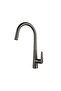 Spiral Sus-304 Matte Gun Gray Sink Faucet