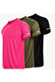 3-Pack of Quick-Dry Athletic Technical Sports T-Shirts