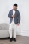 Men's Linen Blazer Jacket Slim Fit Summer Breathable
