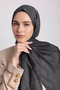 شال فاها سفاري منقوش ذو وجهين - رمادي غامق - 2