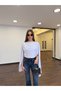 Women's New Season Best-Selling Viral Shoulder Detailed Cape Bodysuit White Blouse - 6