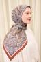 Arve Scarf Noa Onion Shell 90X90 - 4