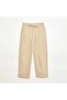 بنطلون من الكتان المخلوط بلون بيج - 2