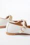 Inf-6363 White Hard Hat Buckle Casual Shoes - 2