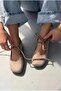 Belith Mink Suede Women's Ballerinas - 3
