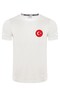 . Turkish Flag Logo Crew Neck Flexible Quick Drying 100% Polyester Sports T-Shirt - 2