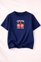 Feeling Print Detailed Women's Crew Neck Cotton T-Shirt