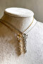 Swinging Steel Butterfly Necklace - 5