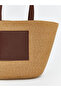 Women's straw beach bag - 2