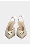 Beige Women's Shoes - 3