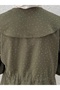 Uçurum Bebe Collar with Stones and Waist-Tightening Skirt Set-Mf612 Khaki - 7