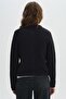 Navy Blue Button Detailed Knitwear Cardigan - 5