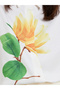 Off White Floral Print Long Sleeve Shirt - 5