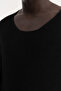 Men's Knitwear T-Shirt Black - 5