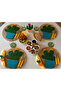 Cactus Themed American Serving Plate – Boho Table Decor