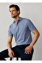 Blue Pure Cotton Men Premium Polo T-Shirt - 2