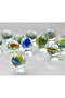 Glass Marbles Glass Balls Nostalgic Decorative Toy - 10 Pieces - 4