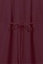 Side Slit Sweatshirt in Plum Color - 4