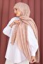 Geometric Pattern Jacquard Shawl Series Powder - 2
