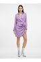 rochie scurtă mov deschis - 2