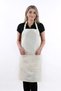 Simple kitchen apron with adjustable strap