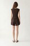 Dark Brown Basic Shorts Set - 6