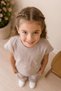 Girl's Embroidery Detailed Wide-Legged Trousers Set, Comfortable Cut, Casual Stylish Combination - 4