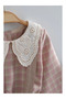 Plaid Gabardine Skirted Girl's Set (6 Months - 9 Months - 12 Months - 18 Months) - 4