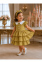 264 Girls' Stylish Ruffle Detailed Dress - 7