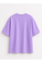 Oversize Lila Unisex Basic T-Shirt - 2