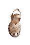 22380 Women's Genuine Leather Closed-Front Daily Comfort Sandals - 4