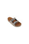 Double Buckle Rhinestone Women's Slippers - 2