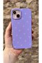 iPhone 13 Compatible White Bow Patterned Silicone Shock-Absorbing Classic Protective Rubber Case - 2