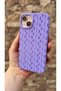 iPhone 13 Compatible Ivy Patterned Silicone Shock-Absorbing Classic Protected Rubber Case - 4
