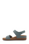 167221.Z Blue Women's Flat Sandals - 3