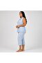 طقم بيجامة كابري نسائي من الخيزران مقاس كبير - 2